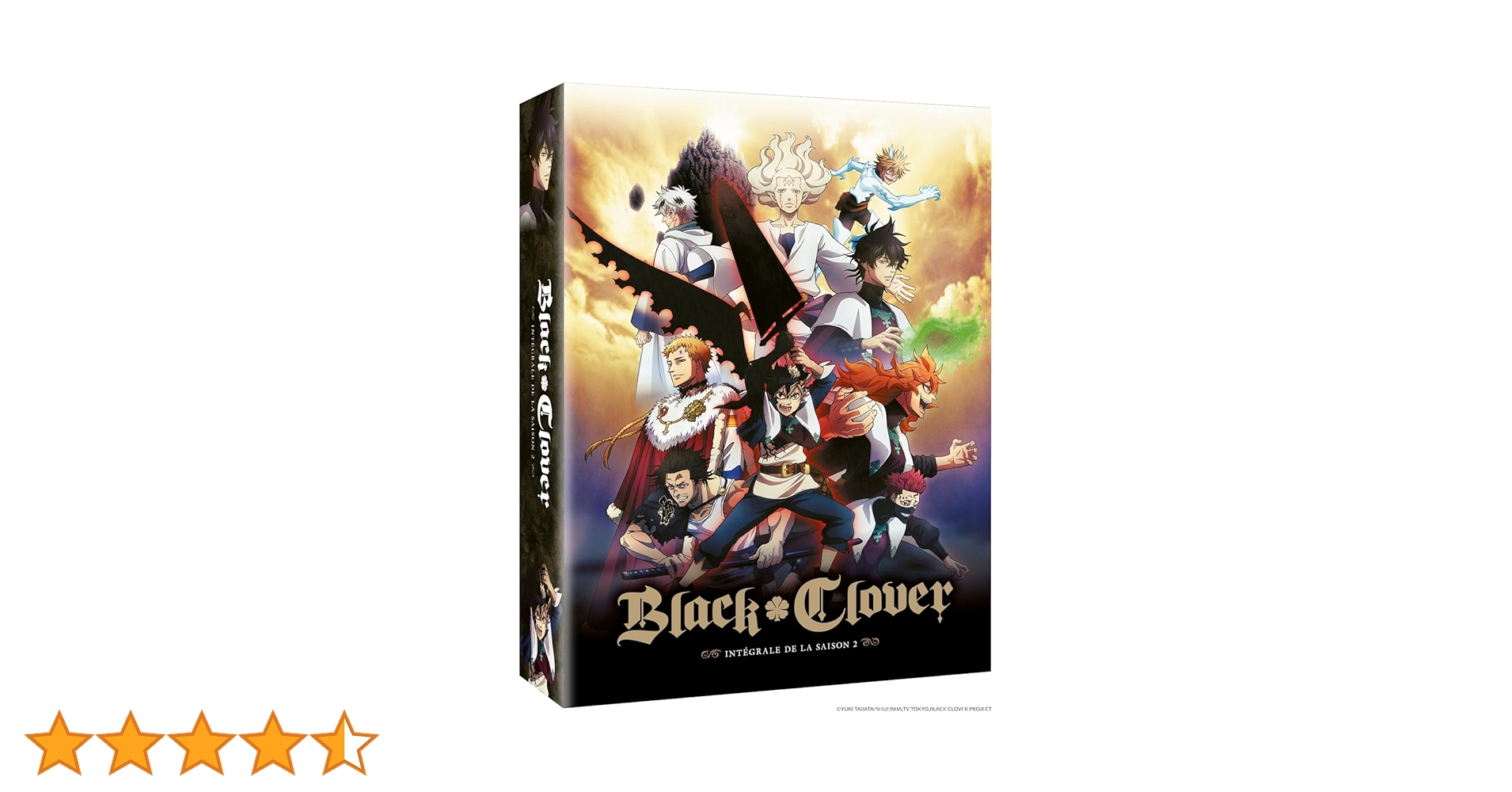 DVD 　ブラック・クローバー　BLACK CLOVER Black Clover - Intégrale Saison 2 - DVD: Amazon.it: Tatsuya